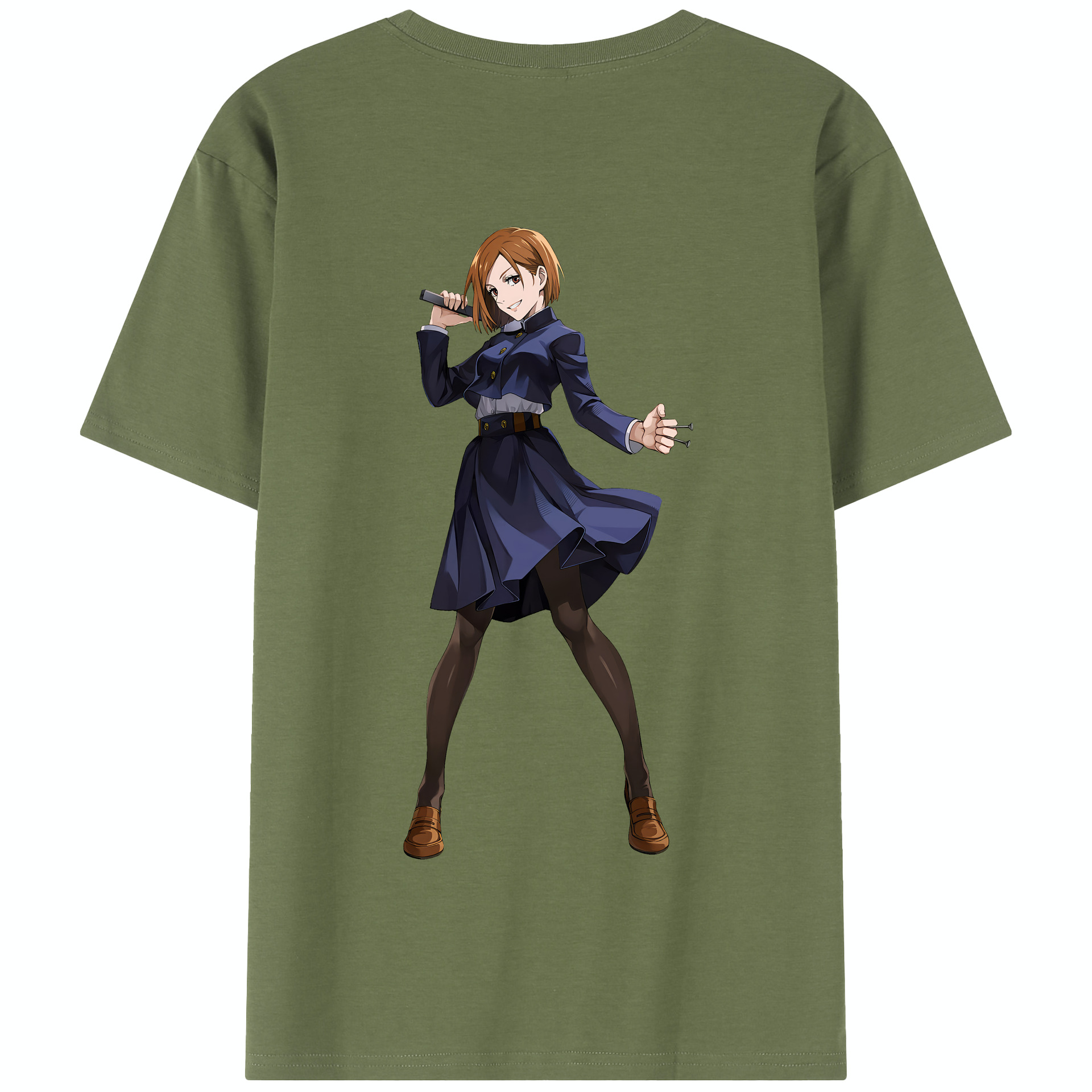 （画像用） 呪術廻戦 Jujutsu Kaisen 綿100％半袖Tシャツ（背面プリント）